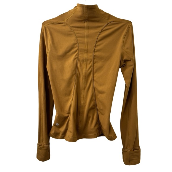 Lululemon Run Briskly 1/2 Zip Spiced Bronze Woman’s 4 - Picture 3 of 6